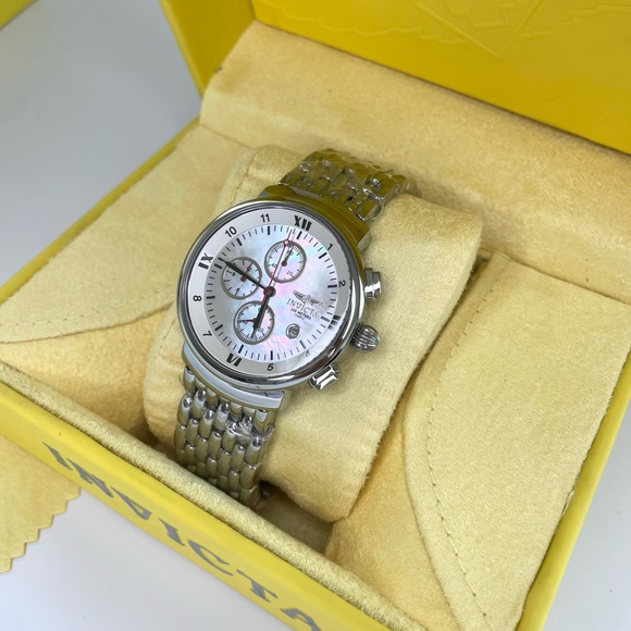 NEW RARE Old Stock INVICTA Trilogy Mens 100m Water Resistant Orig. Design - Picture 7 of 12